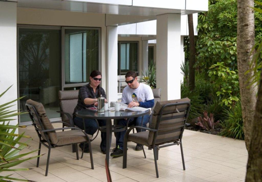 מאונט מאונגאנוי Cutterscove Resort Apartments מראה חיצוני תמונה