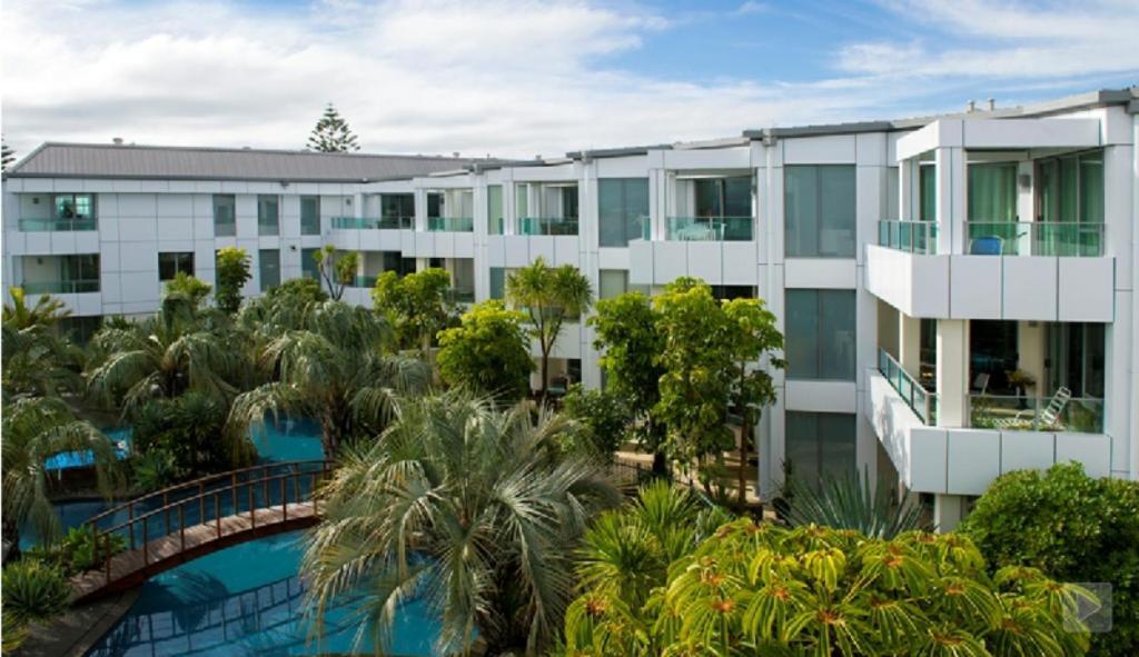 מאונט מאונגאנוי Cutterscove Resort Apartments מראה חיצוני תמונה