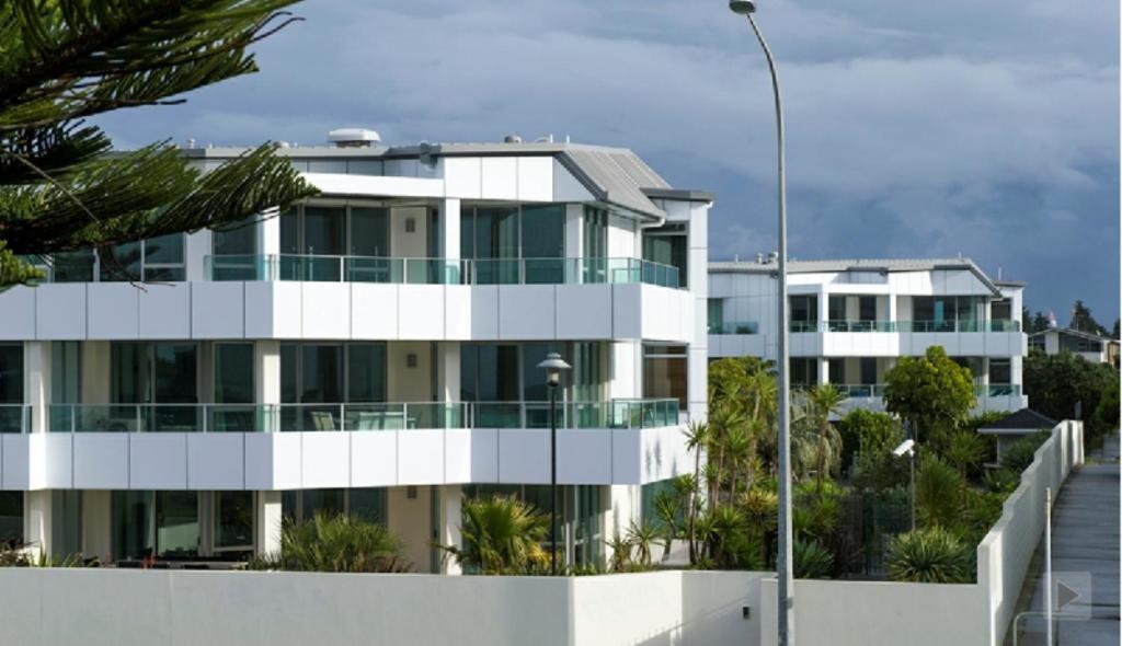 מאונט מאונגאנוי Cutterscove Resort Apartments מראה חיצוני תמונה